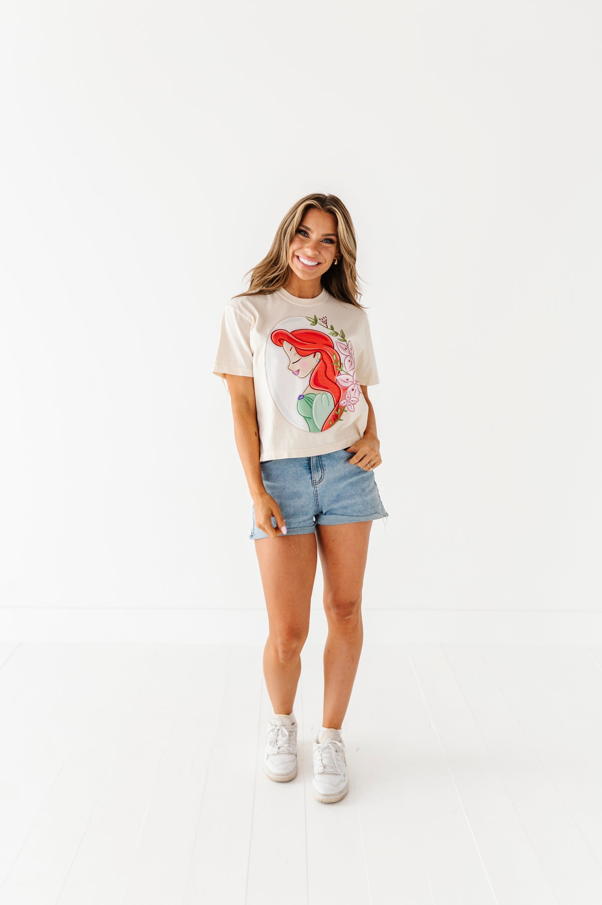 Ariel | ADULT tees (*CROP + FULL LENGTH HERE)