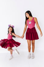 Mulan (ADULT) | Wine Mesh DRESS