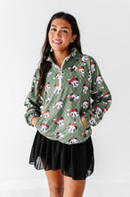 Load image into Gallery viewer, Mickey's Evergreen Check | ADULT 1/4th ZIP