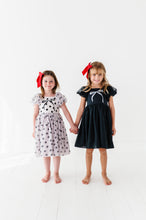 Load image into Gallery viewer, Black | Bow Party Dress