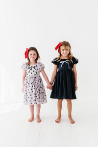 Black | Bow Party Dress