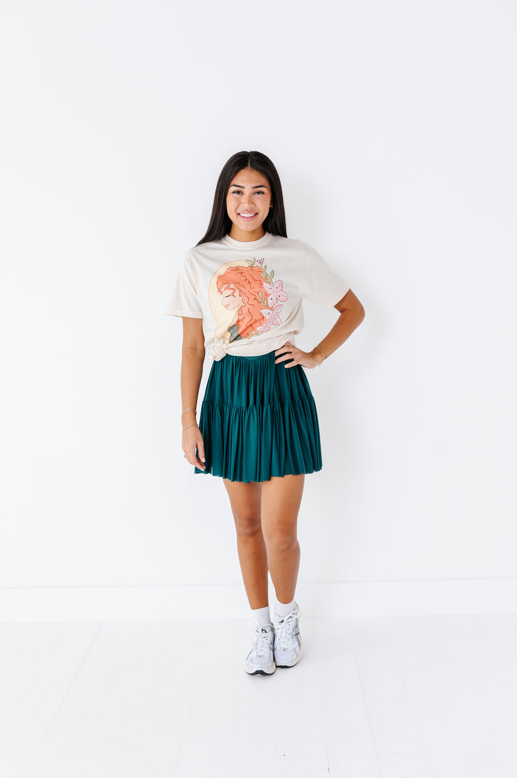 Merida | ADULT tee (CROP + FULL LENGTH HERE)