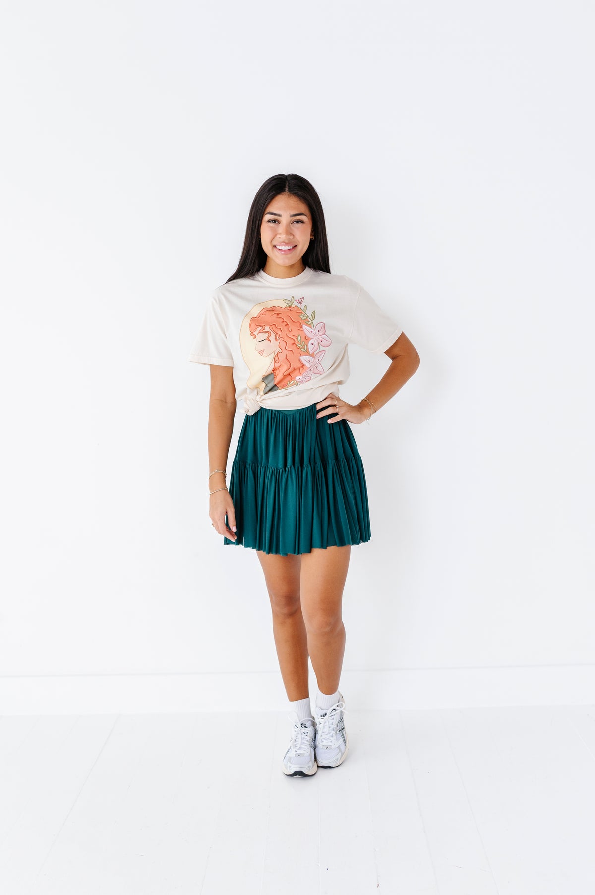 Merida | ADULT tee (CROP + FULL LENGTH HERE)