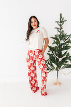 Load image into Gallery viewer, RED Santa Stripes | WOMEN'S Pants