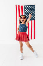 Load image into Gallery viewer, Spangled Star | Ribbed Tank