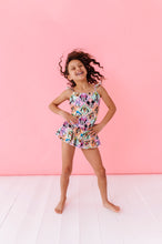 Load image into Gallery viewer, Retro Characters | TWO-PIECE Skirted Suit