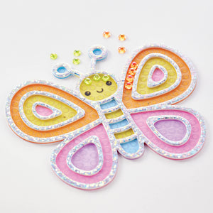 Bubble Gems Diamond Painting: Butterfly