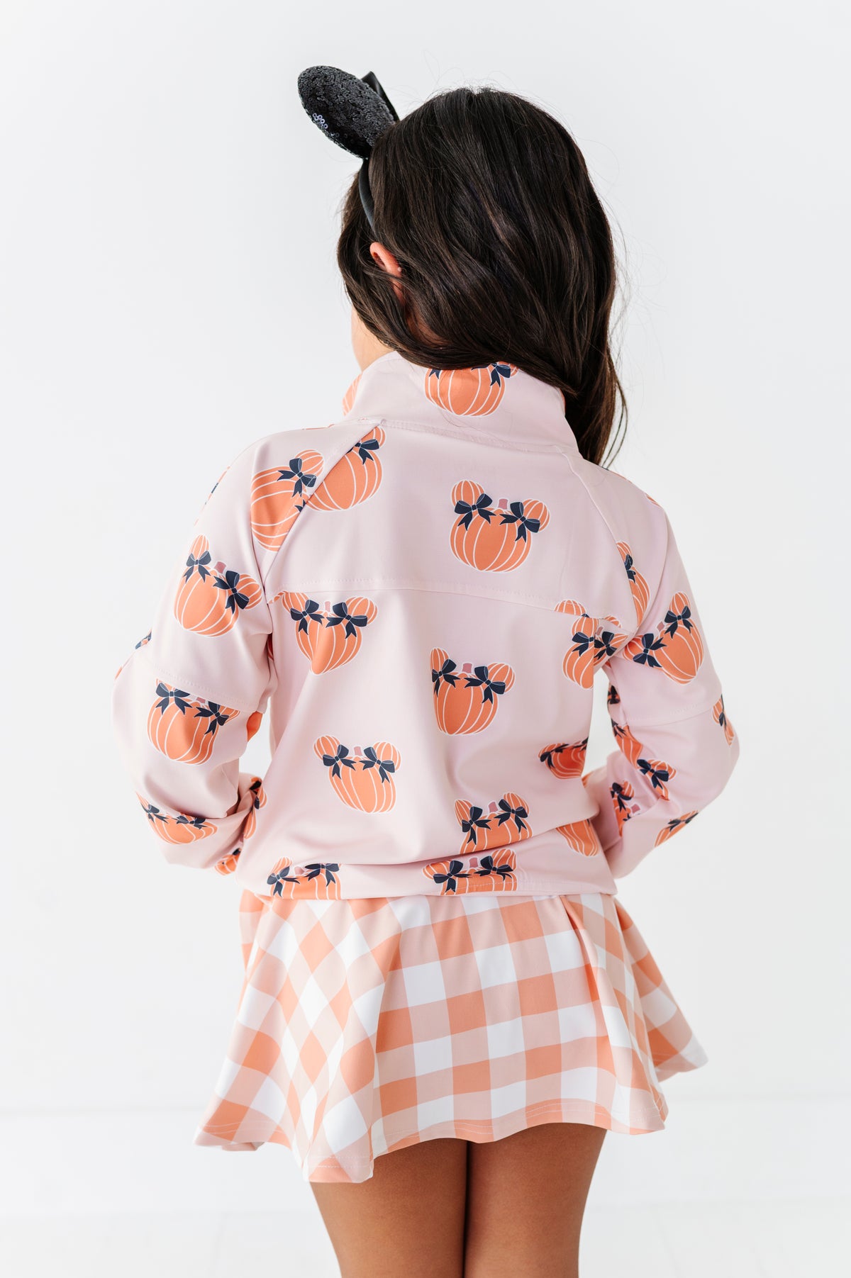 Peach Piggy Pumpkins | KIDS 1/4th ZIP