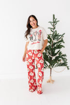 RED Santa Stripes | WOMEN'S Pants