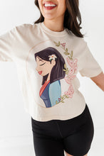 Load image into Gallery viewer, Mulan | ADULT tee (CROP + FULL LENGTH HERE)