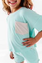Load image into Gallery viewer, Ocean | Boxy Crop + Shorts RIB Set