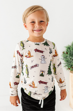Load image into Gallery viewer, Retro Grinch | Bamboo Long Sleeve Shirt