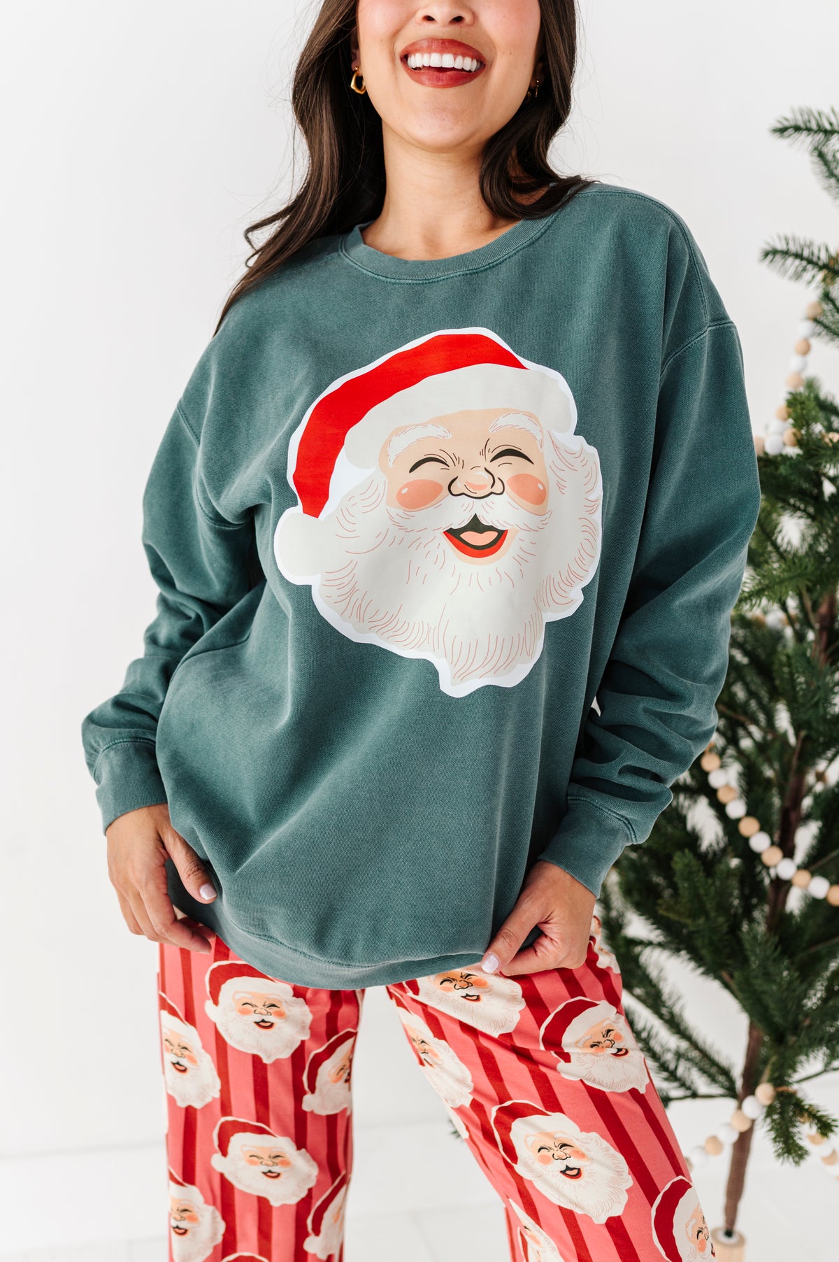 Spruce Santa | ADULT SWEATSHIRT