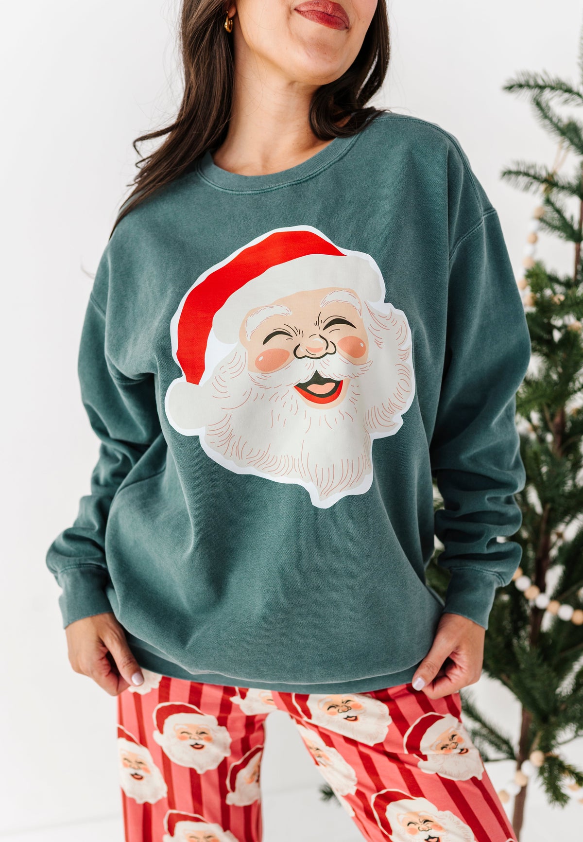 Spruce Santa | ADULT SWEATSHIRT
