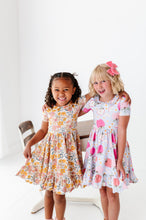 Load image into Gallery viewer, RETRO FLORAL | Collared Twirl Dress