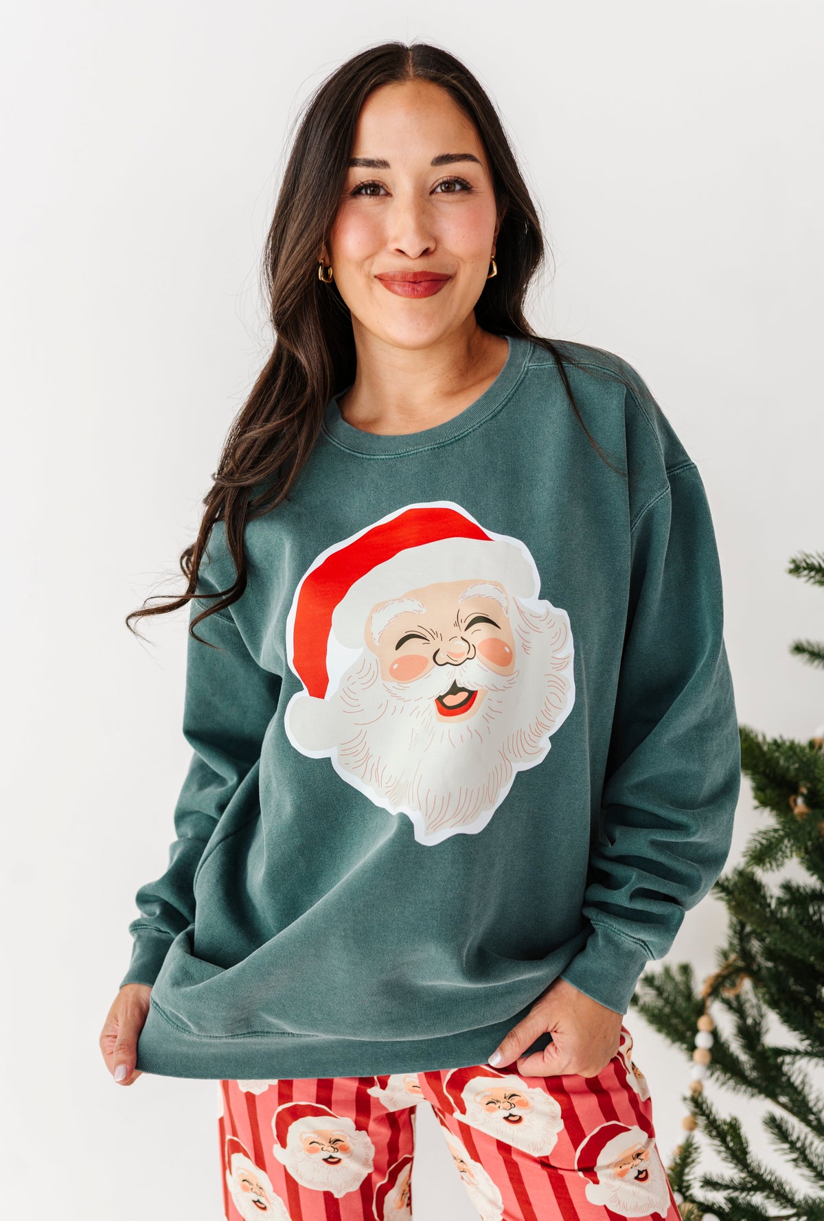 Spruce Santa | ADULT SWEATSHIRT