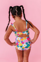Sweet Strawberry | BANDEAU RUFFLE 2-PIECE