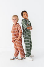 Load image into Gallery viewer, Olivine Stripes | Hoodie + Jogger SET