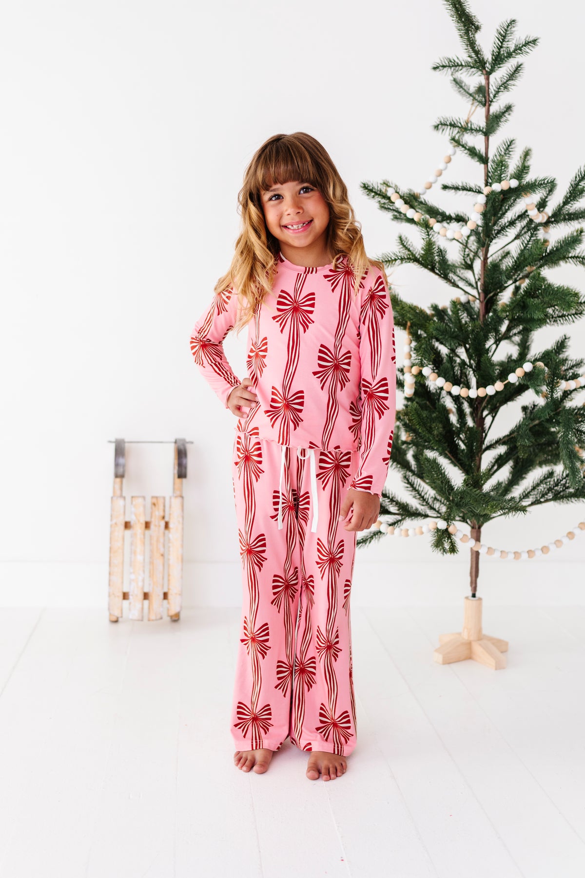 Peppermint Bows | GIRLS 2-Piece SET