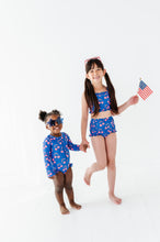 Load image into Gallery viewer, Disco Party in the USA | Bandeau Ruffle 2-Piece