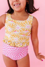 Happy Daisy | RUFFLE TANKINI 2-PIECE