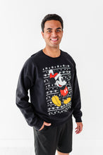 Load image into Gallery viewer, Sweater Print Mickey | BLACK Adult Sweatshirt