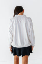 Piggy Pumpkin Stripe | ADULT 1/4th ZIP
