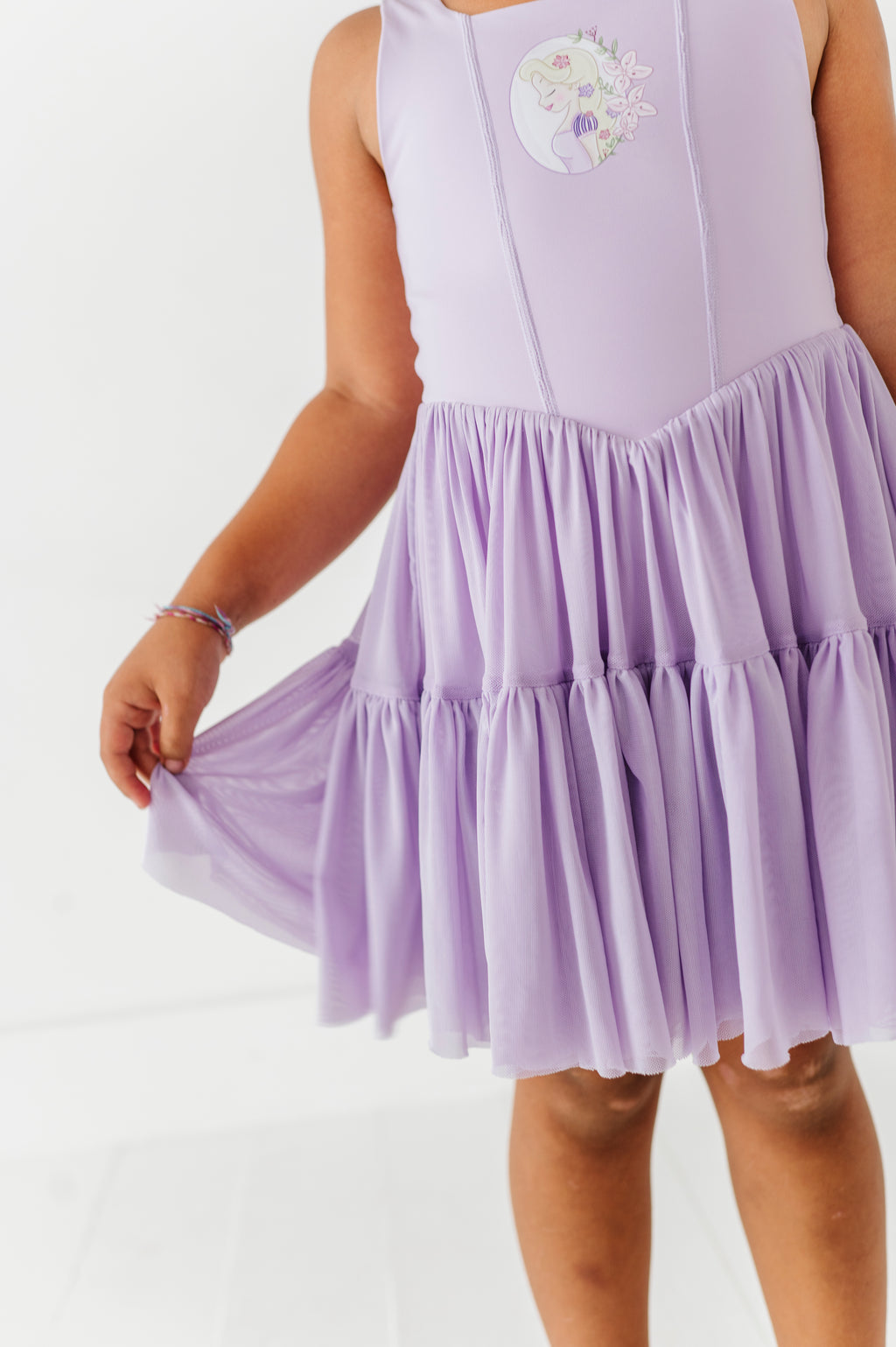 Rapunzel (KIDS) | Lilac Mesh DRESS