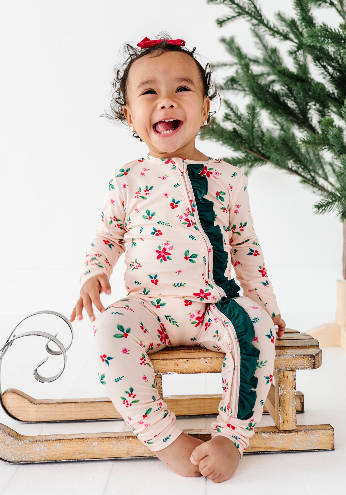 Holly Floral | ONE-Piece ZIP