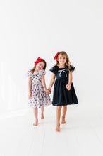 Load image into Gallery viewer, Black | Bow Party Dress