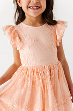 Load image into Gallery viewer, Petal Peach | LACE DRESS
