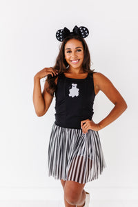 Minnie Ghost BLACK | ADULT TANK
