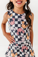 Load image into Gallery viewer, Checkered Minnie Pumpkins | KIDS Activewear SET