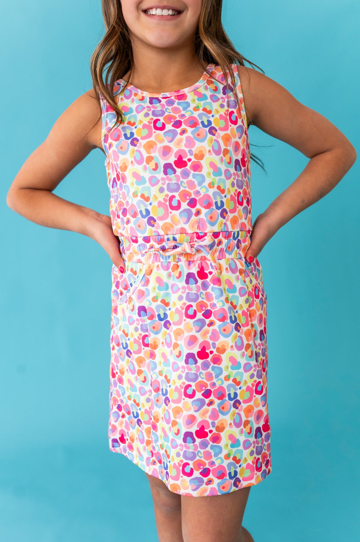 Sugarwave Leopard | Tennis Dress (with shorts!)