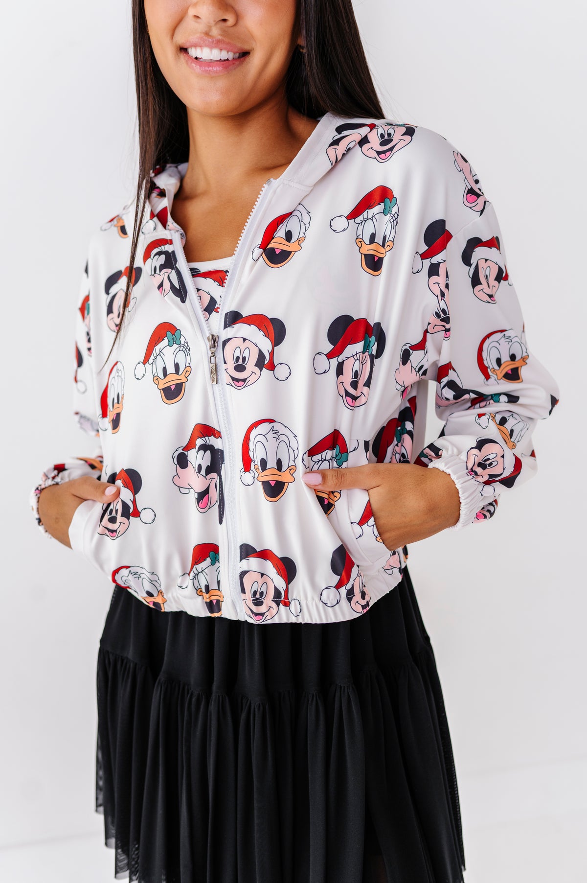 Christmas Crew | ADULT Cropped Hoodie
