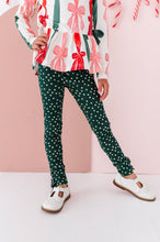 Load image into Gallery viewer, Evergreen Dottie | SLIM LEGGINGS