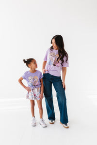 ICE SISTERS | LILAC KIDS TEE (*SHIPS EARLY-FEB)