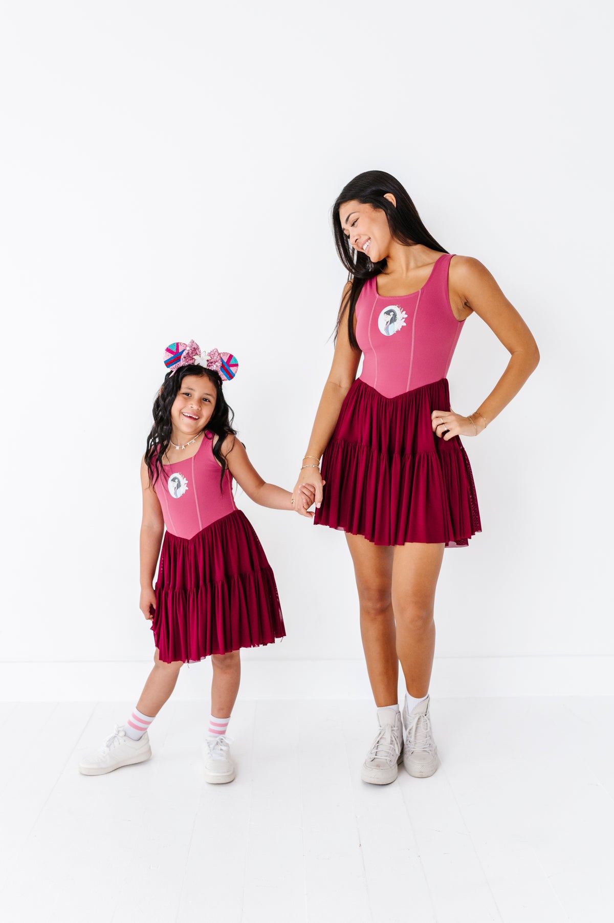 Mulan (ADULT) | Wine Mesh DRESS