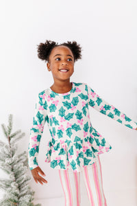 Pink Holly | PEPLUM