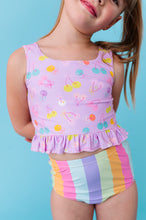Load image into Gallery viewer, Cherry Crush | RUFFLE TANKINI 2-PIECE