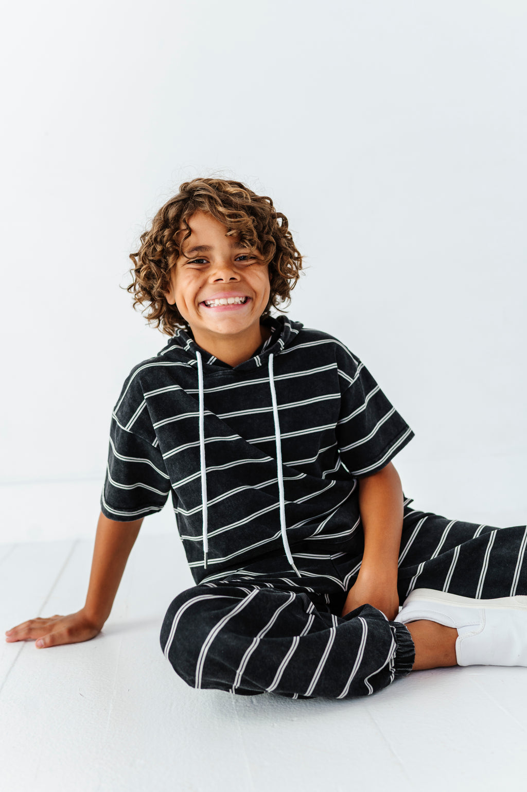 Black Stripes | Hoodie + Jogger SET