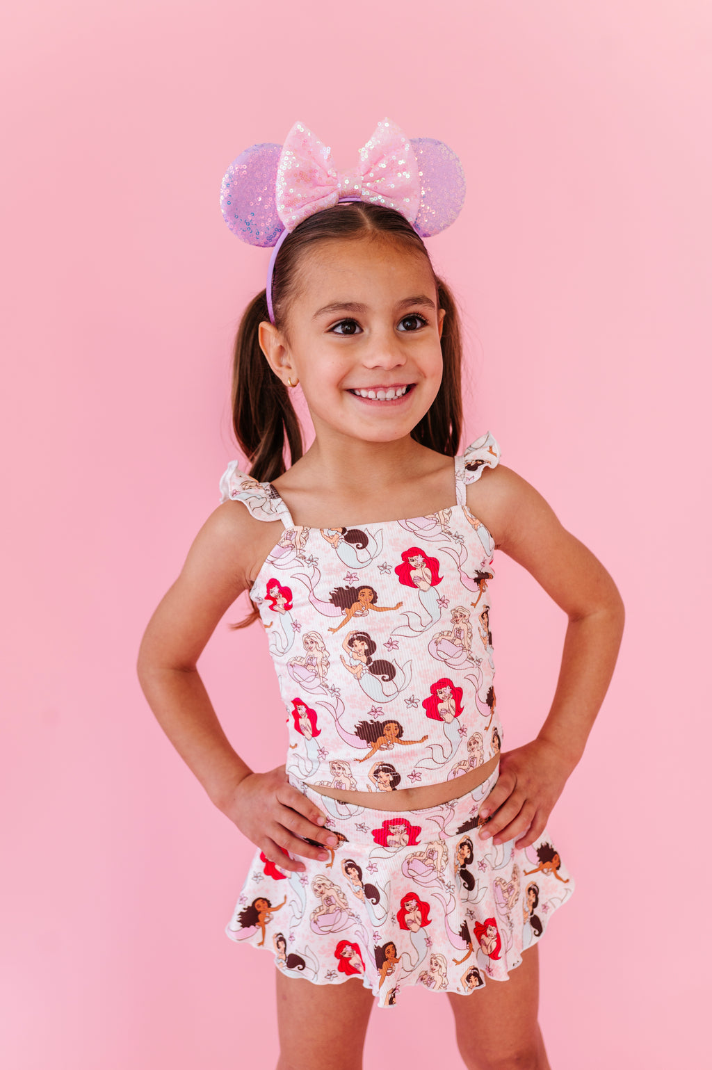 Mermaid Princesses | TWO-PIECE Skirted Suit