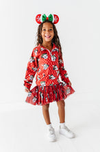 Load image into Gallery viewer, Minnie's Holly Check | KIDS 1/4th ZIP