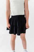 Load image into Gallery viewer, Black | 2-tiered Skort