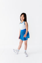 Load image into Gallery viewer, Blue Petite Floral | Retro Tank SET