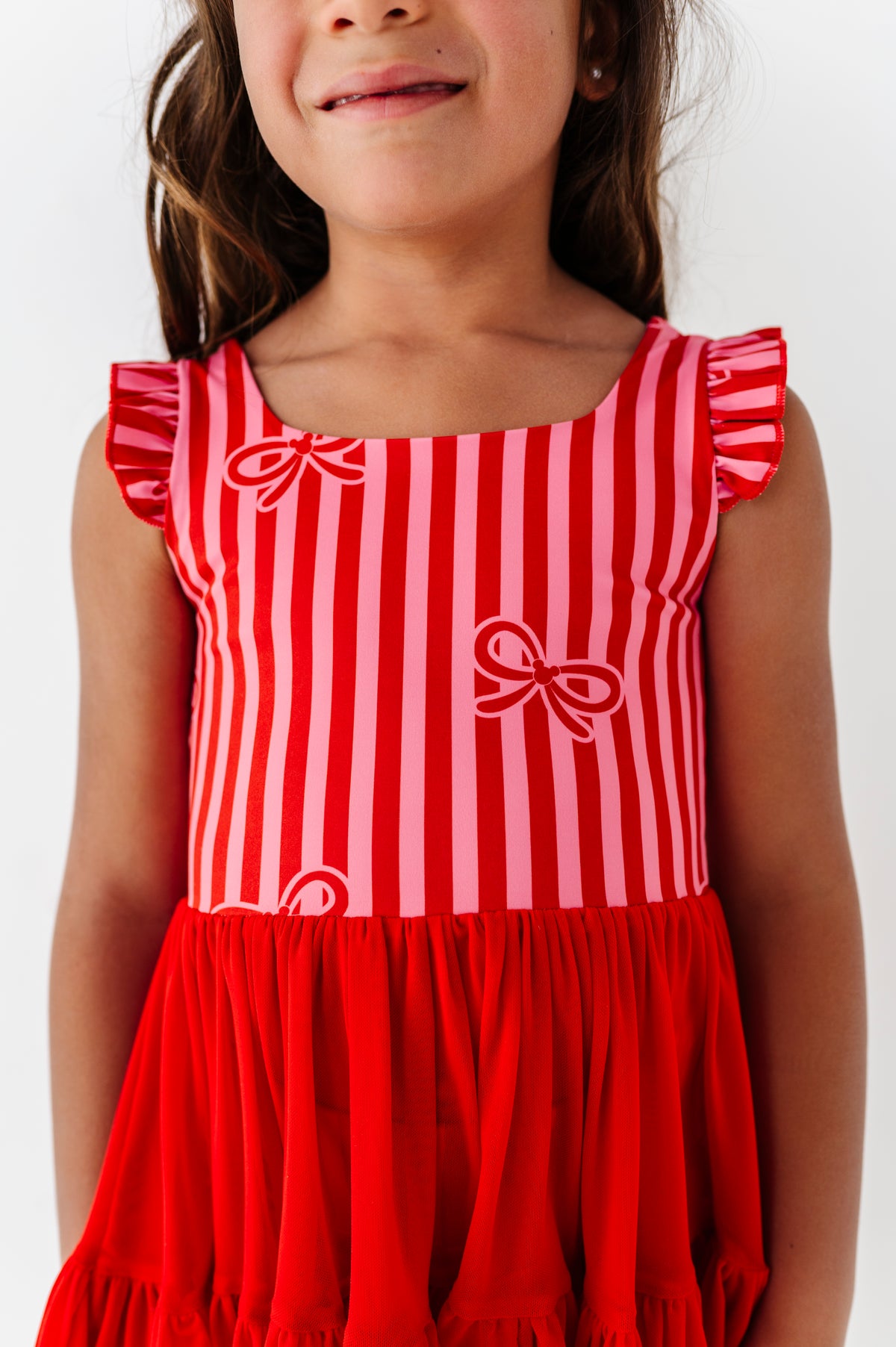 Merry Mouse Bows | KIDS Mesh Dress