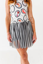 Load image into Gallery viewer, Midnight Stripes | (ADULT) MESH SKORT