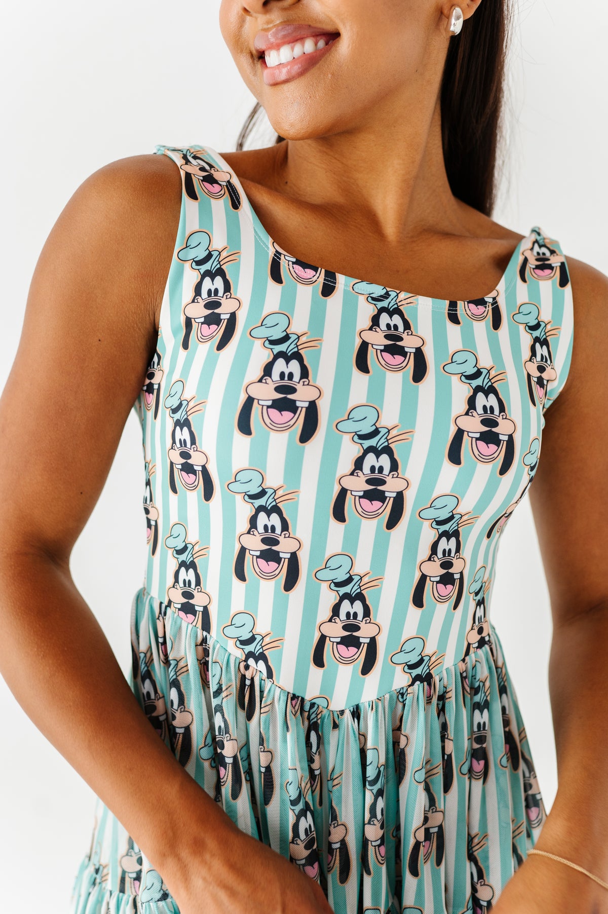 GOOFY Stripe (ADULT) | Mesh DRESS
