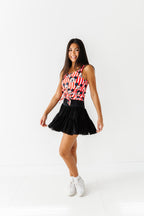 MICKEY Stripe (ADULT) | FRONT-TIE TANK