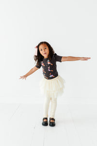 CREAM | Tutu Plush Leggings